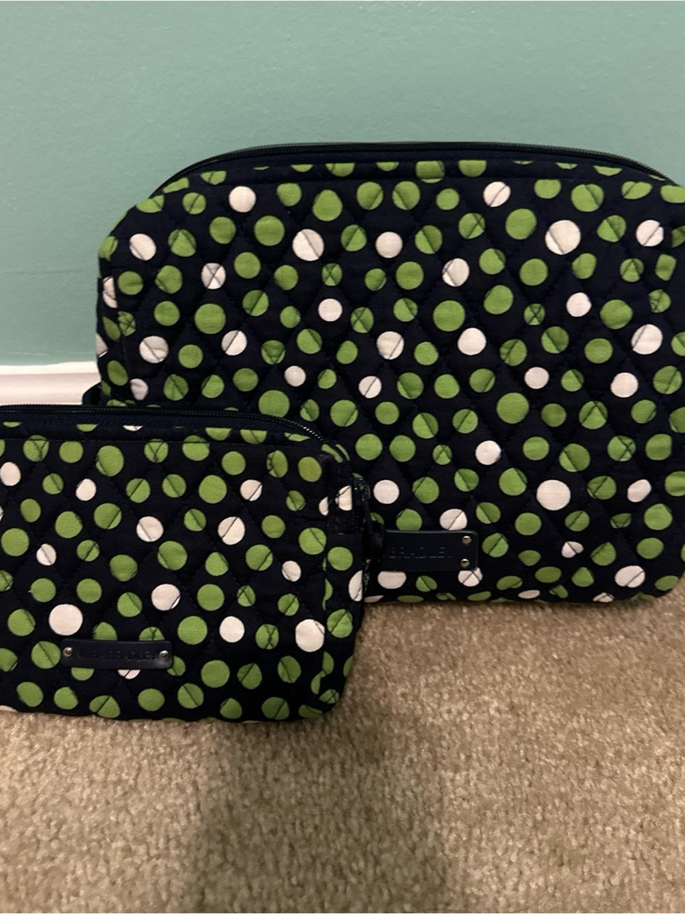 Vera Bradley LUCKY Travel collection • tote, cosmetic, jewelry, luggage tag - Picture 6 of 14
